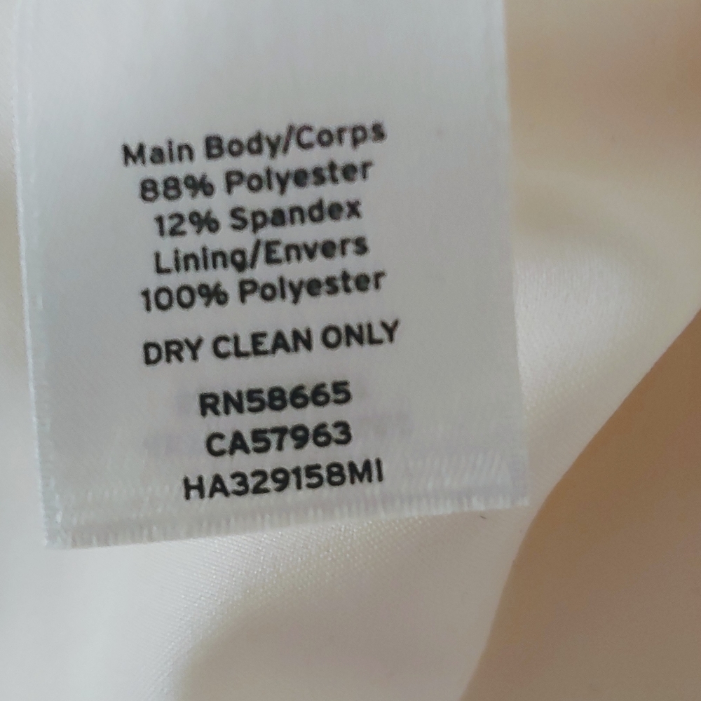 Cream asymmetrical top New size M - Picture 8 of 10
